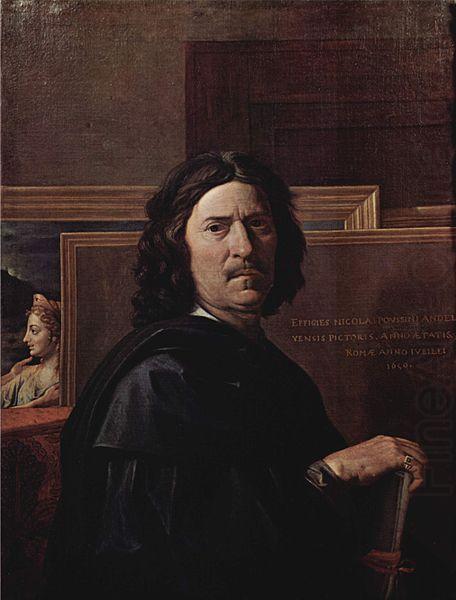 Self-portrait, Nicolas Poussin